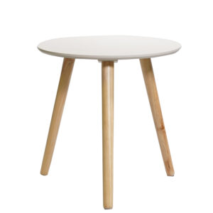 3 Leg white mini site table