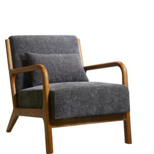 Emery grey occasional chair
