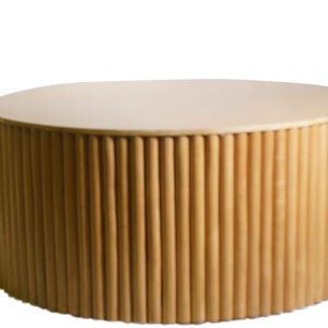Panels round coffee table