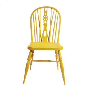 Yellow vintage chair
