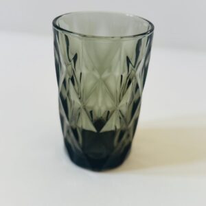 Crystal tumbler grey
